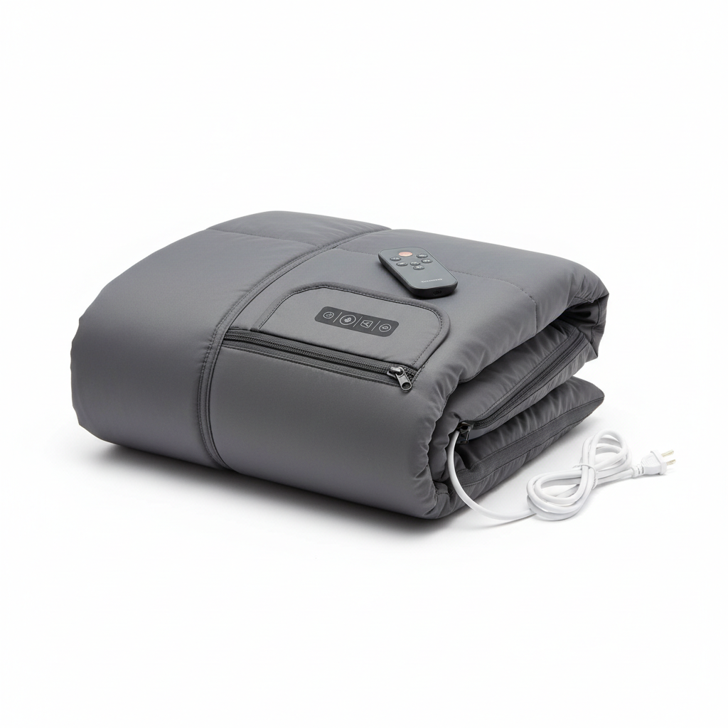 Infrared sauna blanket in grey