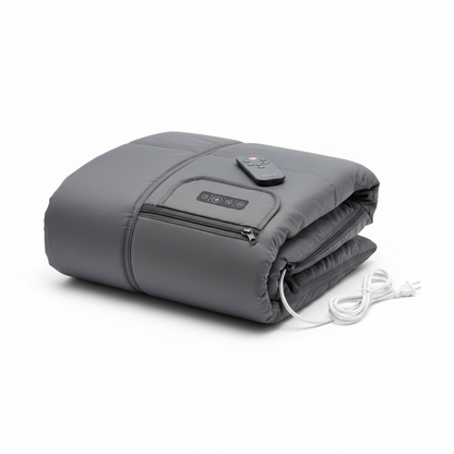 Infrared sauna blanket in grey